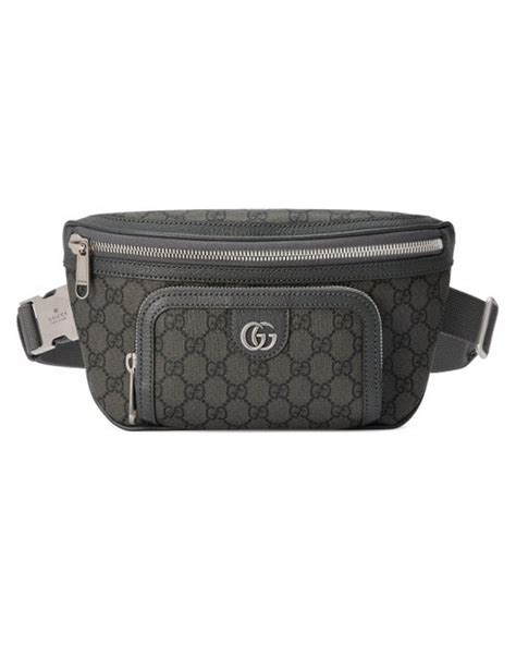 gucci ophidia belt bag black|Gucci ophidia transparent bag.